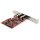 StarTech.com 2 Port PCIe USB 3.1-Karte - 2x USB-C - USB 3.2 Gen 2 bis zu 10 Gbit/s, PCIe, USB 3.2 Gen 1 (3.1 Gen 1), Full-height / Low-profile, PCIe 3.0, Rot, CE, FCC, REACH