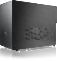 RAIJINTEK Ophion M Evo TGS, Midi Tower, PC, Schwarz, Transparent, micro ATX, Mini-ITX, Aluminium, Gehärtetes Glas, 8,2 cm