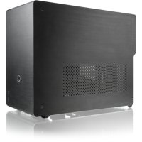 RAIJINTEK Ophion M Evo ALS, Midi Tower, PC, Schwarz, Transparent, micro ATX, Mini-ITX, Aluminium, Gehärtetes Glas, 8,2 cm