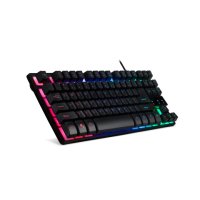 Acer Nitro GP.KBD11.023, 80%, Kabelgebunden, Membran Key Switch, QWERTZ, RGB-LED, Schwarz