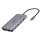 Acer HP.DSCAB.009, Kabelgebunden, USB 3.2 Gen 1 (3.1 Gen 1) Type-C, 3,5 mm, 10,100,1000 Mbit/s, Silber, MicroSD (TransFlash), SD