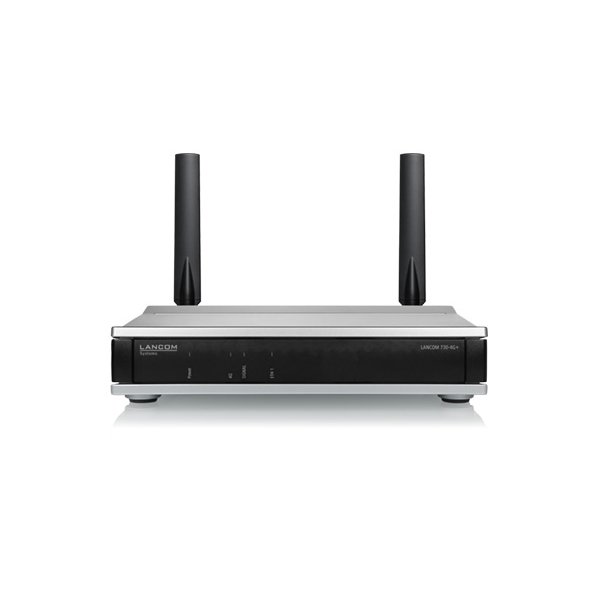 Lancom 730-4G+, Wi-Fi 6 (802.11ax), Ethernet/LAN, 3G, 4G, Schwarz, Grau, Tabletop-Router