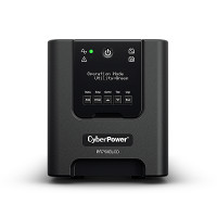 CyberPower Systems CyberPower PR750ELCDGR Line-Interactive USV 750VA/675W Tower, Reine Sinuswelle, AVR, LCD, Ausgang (4) 2x Schuko 2x IEC, RS232, USB (HID), EPO, Expansion Port für opt. Netzwerkkomunikation, Line-Interaktiv, 0,75 kVA, 675 W, Reiner Sinus,