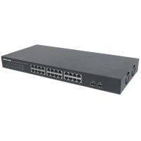 Intellinet 24-Port Gigabit Ethernet Switch mit 2...