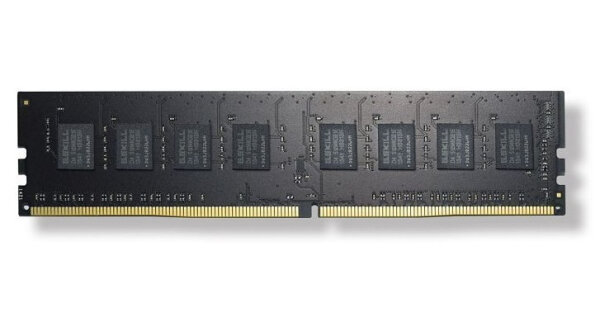 G.Skill 4GB DDR4, 4 GB, 1 x 4 GB, DDR4, 2400 MHz, 288-pin DIMM, Schwarz