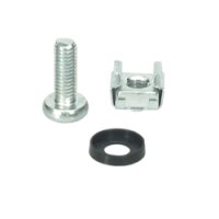 M-CAB Käfigmuttern-Set - 50 x M6 - verzinkt - Käfigmutternpack - Silber