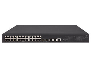 HPE FlexNetwork 5130 24G POE+ 2SFP+ 2XGT (370W) EI, Managed, L3, Gigabit Ethernet (10/100/1000), Power over Ethernet (PoE), Rack-Einbau, 1U