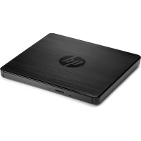 HP Externer DVD-RW-Schreiber, Schwarz, Vorderseite,...