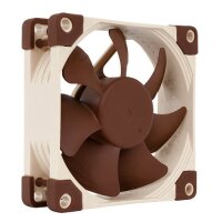 Noctua NF-A8 ULN - Ventilator - 8 cm - 1100 RPM - 1400 RPM - 10,4 dB - 34,8 m³/h