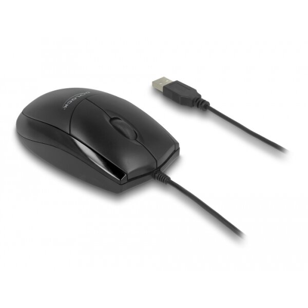 Delock Optische USB Desktop Maus– Lautlos - Maus