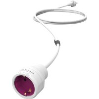 Segula 50466 - 5 m - 1 AC-Ausgänge - Indoor - Typ F - 1,5 mm² - Weiß