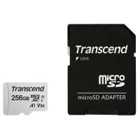 Transcend 300S, 256 GB, MicroSDXC, NAND, 95 MB/s, 40...