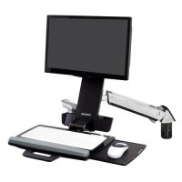 Ergotron Styleview Sit-Stand Combo Arm - Schrauben - 13,2 kg - 48,3 cm (19 Zoll) - 61 cm (24 Zoll) - 100 x 100 mm - Aluminium