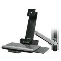 Ergotron Styleview Sit-Stand Combo Arm - Schrauben - 13,2 kg - 48,3 cm (19 Zoll) - 61 cm (24 Zoll) - 100 x 100 mm - Aluminium