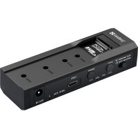 SANDBERG USB-3 Cloner+Dock M2+NVMe+SATA - SSD - SATA -...