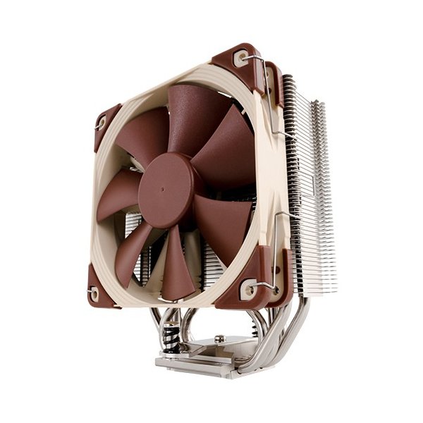 Noctua NH-U12S, Kühler, 12 cm, 1500 RPM, 22,4 dB, 93,4 m³/h, Braun, Edelstahl