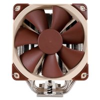 Noctua NH-U12S, Kühler, 12 cm, 1500 RPM, 22,4 dB, 93,4 m³/h, Braun, Edelstahl