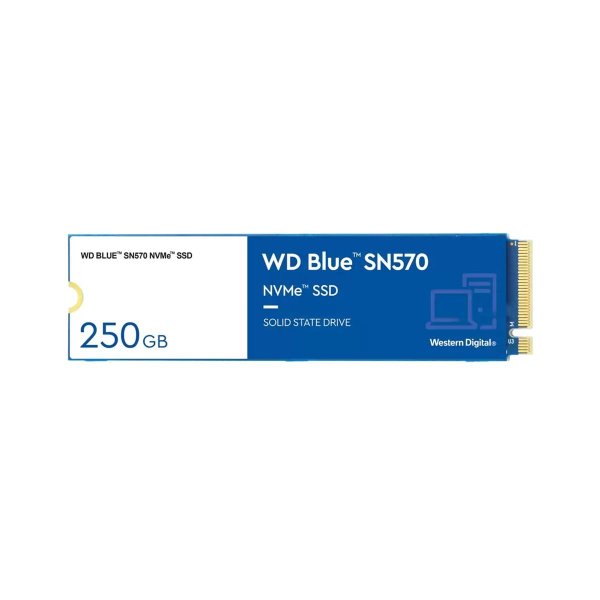 WD WD Blue SN570, 250 GB, M.2, 3300 MB/s