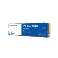 WD WD Blue SN570, 250 GB, M.2, 3300 MB/s