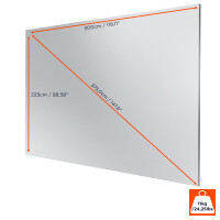 celexon Rahmenleinwand Expert PureWhite 300 x 225 cm