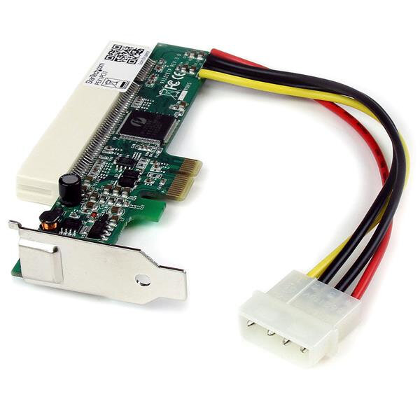 StarTech.com PCI Express Schnittstellenkarte für PCI Low Profile Adapter Karte, PCIe, PCI 32-bit, Rot, CE, FC, ROHS, PERICOM PI7C9X110BNBE, 0 - 85 °C