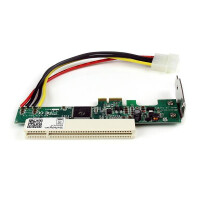 StarTech.com PCI Express Schnittstellenkarte für PCI Low Profile Adapter Karte, PCIe, PCI 32-bit, Rot, CE, FC, ROHS, PERICOM PI7C9X110BNBE, 0 - 85 °C