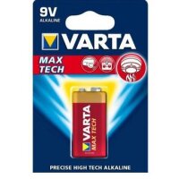 Varta Max Tech 9V - Einwegbatterie - 9V - Alkali - 9 V - 1 Stück(e) - 580 mAh