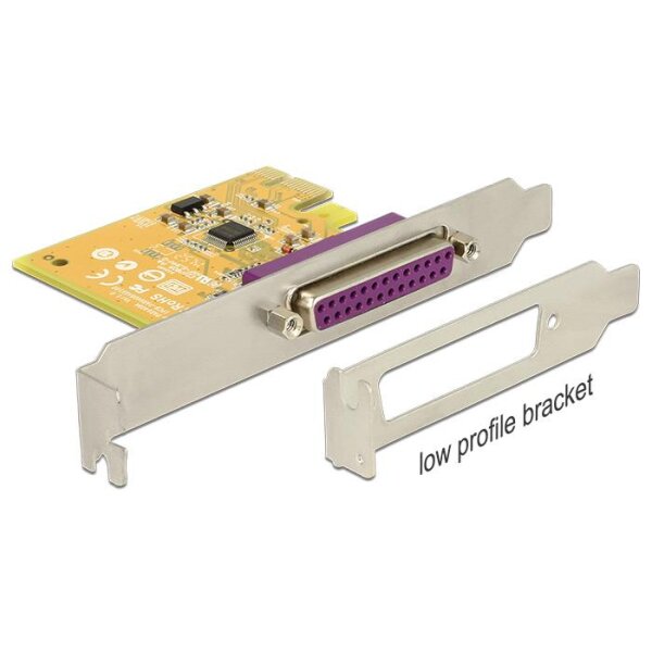 Delock PCI Express Card 1 x Parallel - Parallel-Adapter - PCIe 2.0