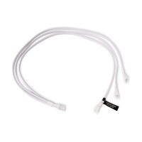 Alphacool Y-Splitter 4-Pin auf 3x PWM 60cm - weiß