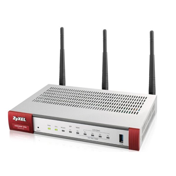 ZyXEL USG20W-VPN, 0,35 Gbit/s, 0,09 Gbit/s, 61,38 BTU/h, 3 dBi, 44000 h, Wi-Fi 5 (802.11ac), Wi-Fi 4 (802.11n)