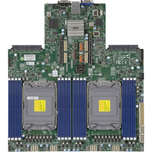 Supermicro MBD-X12DDW-A6, Intel, LGA 3647 (Socket P), Intel® Xeon®, LGA 4189, DDR4-SDRAM, 2 TB