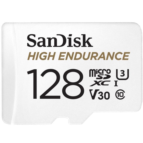 SanDisk High Endurance, 128 GB, MicroSDXC, Klasse 10, UHS-I, 100 MB/s, 40 MB/s