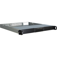 Inter-Tech IPC 1U-10248, Rack, Server, Schwarz, ATX, micro ATX, Mini-ITX, Stahl, HDD, Netzwerk, Leistung