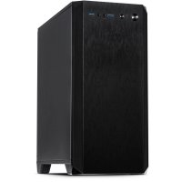 Inter-Tech H-606, Micro Tower, PC, Schwarz, 15 cm, 32 cm,...