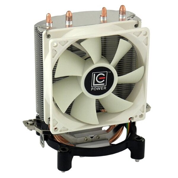 LC-Power LC-CC-95 - Kühler - 9,2 cm - Silber - Weiß