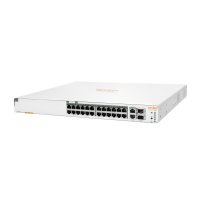 HPE Instant On 1960 24G 20p Class4 4p Class6 PoE 2XGT 2SFP+ 370W - Managed - L2+ - Gigabit Ethernet (10/100/1000) - Power over Ethernet (PoE) - Rack-Einbau - 1U