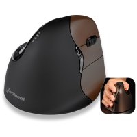 Evoluent VerticalMouse 4, rechts, Optisch, RF Wireless,...