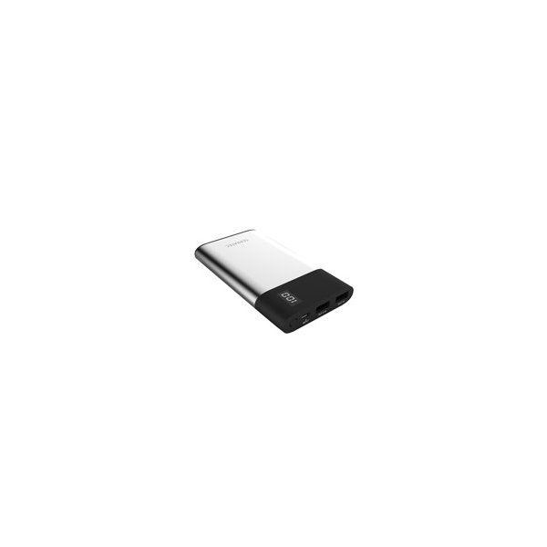 TerraTec P80 Slim, Schwarz, Metallisch, Handy/Smartphone, Tablet, MP3/MP4, GPS, E-Buchleser, Lithium Polymer (LiPo), 8000 mAh, USB, 5 V