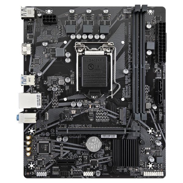 Gigabyte H510M K V2, Intel, LGA 1200 (Socket H5), Intel® Core™ i3, Intel® Core™ i5, Intel® Core™ i7, Intel® Core™ i9, LGA 1200 (Socket H5), 64 GB, DDR4-SDRAM