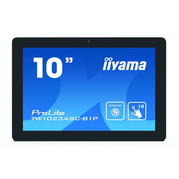 Iiyama TW1023ASC-B1P, 25,6 cm (10.1"), 1280 x 800 Pixel, LED, 0,1692 x 0,1692 mm, 60 Hz, 25 ms