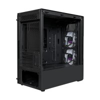 Cooler Master TD300 - Mini Tower - PC - Schwarz - micro ATX - Mini-ITX - Netz - Kunststoff - Stahl - Multi
