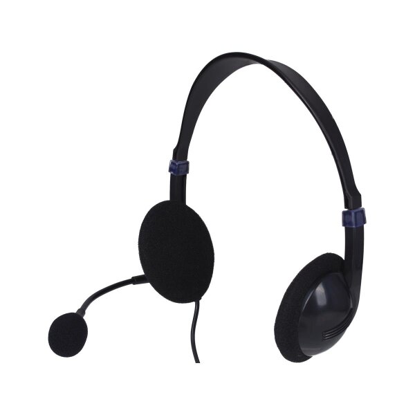 SANDBERG Saver USB headset, Kabelgebunden, Anrufe/Musik, 20 - 20000 Hz, 65 g, Kopfhörer, Schwarz