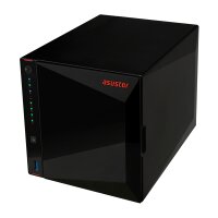 Asustor Nimbustor 4 AS5304T, NAS, Desktop, Intel® Celeron®, J4105, Schwarz