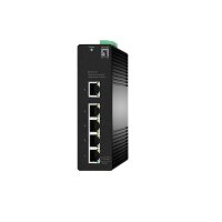 LevelOne Hilbert 5-Port Industrial Gigabit Smart Lite...