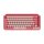 Logitech POP Keys Wireless Mechanical Keyboard With Emoji Keys, Mini, Kabellos, RF Wireless + Bluetooth, Mechanischer Switch, QWERTY, Burgund, Pink, Rose