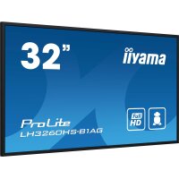 Iiyama LH3260HS-B1AG, Digitale A-Platine, 80 cm (31.5"), LED, 1920 x 1080 Pixel, WLAN, 24/7