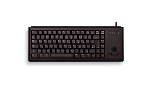 Cherry G84-4400, Volle Größe (100%), Kabelgebunden, USB, QWERTY, Schwarz