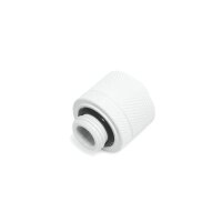 Alphacool 17625, Anpassung, Messing, Weiß, 1/4", 27 mm, 2,2 cm