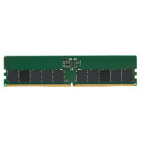 Kingston KSM56E46BS8KM-16HA, 16 GB, 1 x 16 GB, DDR5, 5600 MHz, 288-pin DIMM, Schwarz, Grün