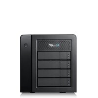 Promise Pegasus32 R4, 16 TB, HDD, 6,8 kg, Tower, Schwarz
